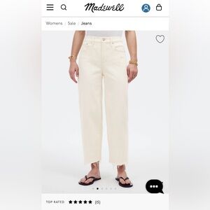 The petite perfect vintage wide leg crop Jean